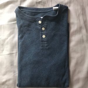Jack Spade Blue Henley
